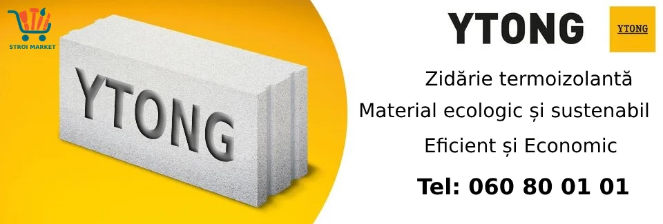 Materiale de construcții și zidarie de la producătorul Ytong