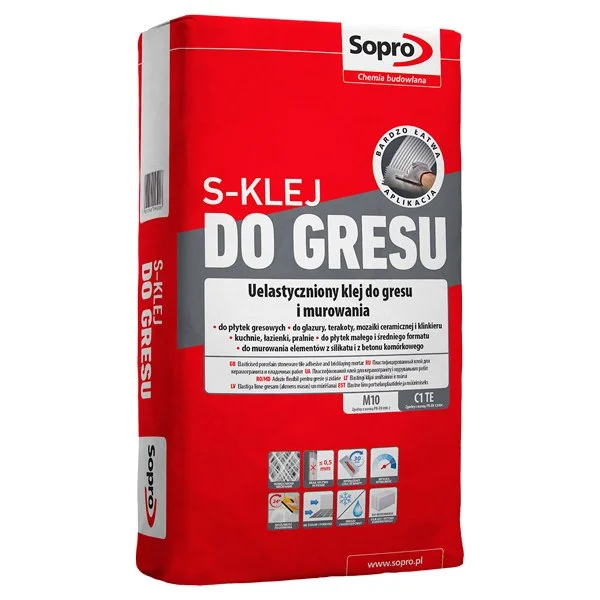 Adeziv elastic Sopro S-KLEJ 295, 22.5kg