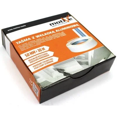Banda din hirtie cu aluminiu, Motive 50mm x 30m 2