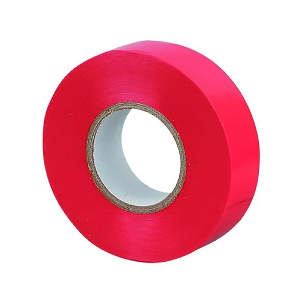 Bandă izolantă roșie PVC 19mm