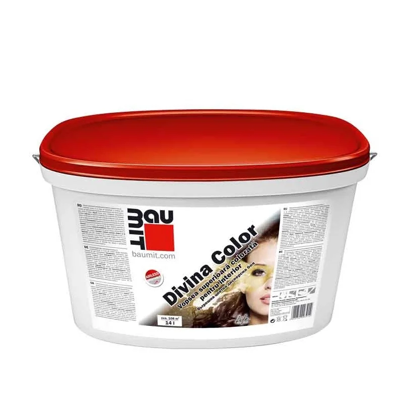 Baumit Divina Color - Vopsea pentru interior, 14L