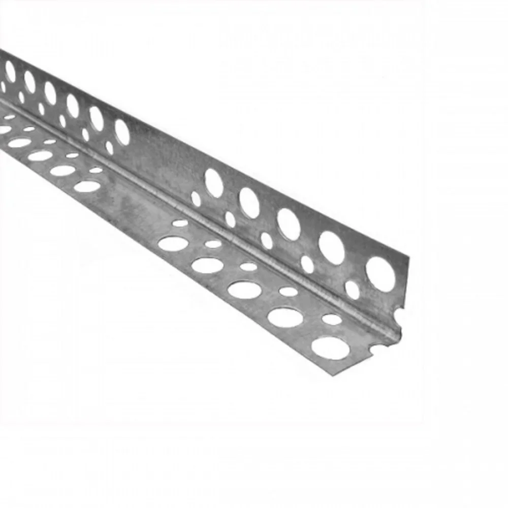 Cornier aluminiu perforat Premium 23x23x3000mm