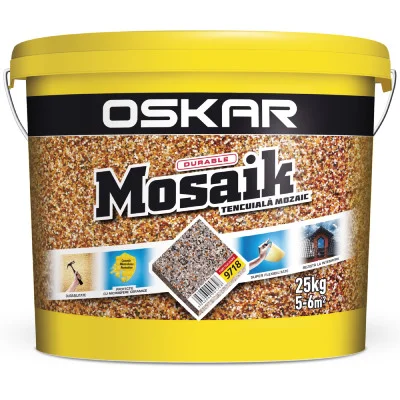 Декоративная штукатурка Oskar Mosaik 9718, 25кг