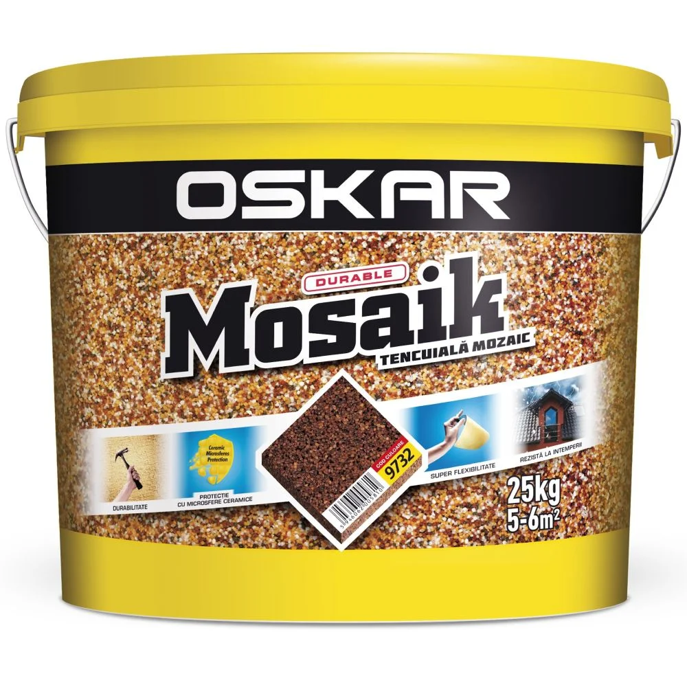 Декоративная штукатурка Oskar Mosaik 9732, 25кг