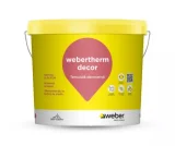Декоративная штукатурка webertherm decor  K1.5 (барашек), 25кг
