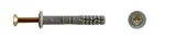 Diblu cu guler cu surub cui 6x40mm 200buc