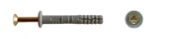 Diblu cu guler cu surub cui 6x40mm 20buc
