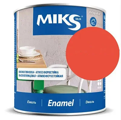 Email Miks Color oranj, 0.8kg