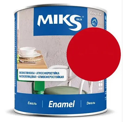 Email Miks Color roșie, 2.8kg