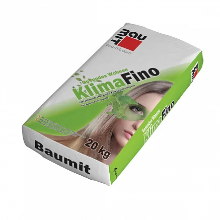 Glet pe baza de var pentru interior, Baumit KlimaFino, 20kg