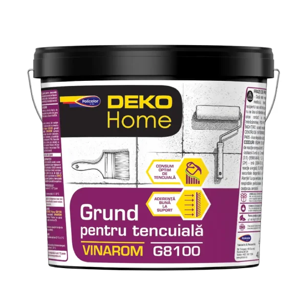 Grund pentru tencuiala decorativa VINAROM, interior/exterior, 4kg