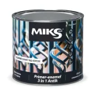 Грунт-эмаль 3 в 1 кованый металл Антик Miks Color серебристый, 0.75кг