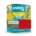Грунт-эмаль 3 в 1 Miks Color красная, 2.3кг