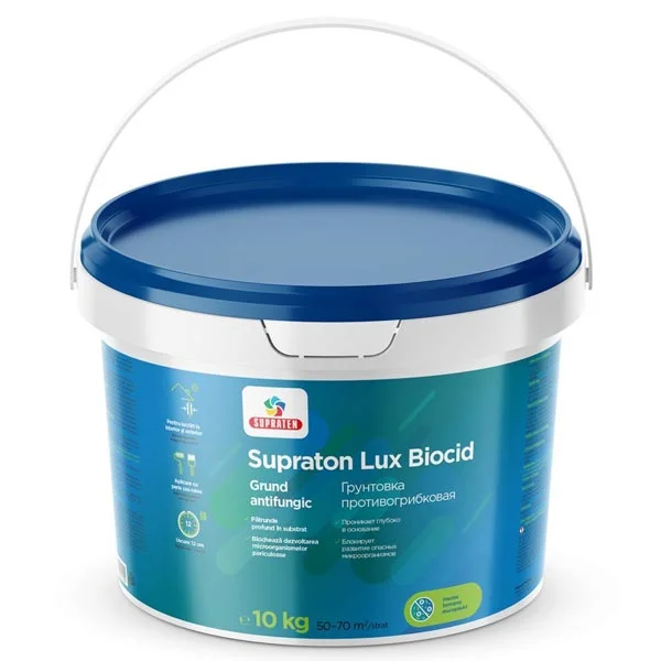 Грунтовка противогрибковая Supraton Lux Biocid 10кг