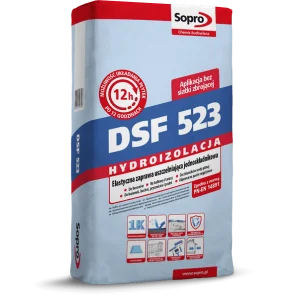 Эластичная гидроизоляция Sopro DSF 523, 20кг