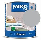 Эмаль алкидная Miks Color серебряный, 0.6кг