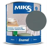 Эмаль алкидная Miks Color тёмно-серый, 0.8кг