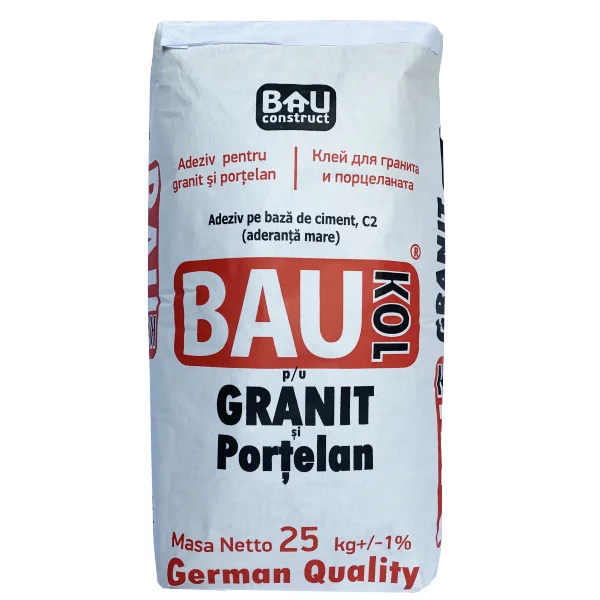 Клей BAUKOL для гранита и порцеланата, 25 kg
