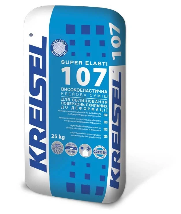 Клей для керамогранита Kreisel 107, 25кг