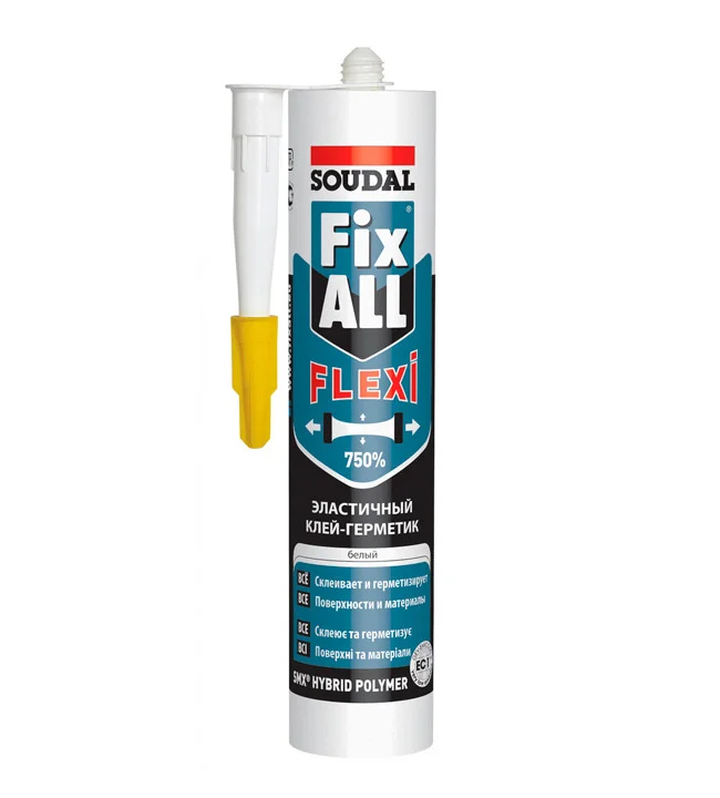 Клей для различных поверхностей Soudal Fix All Flexi 290мл