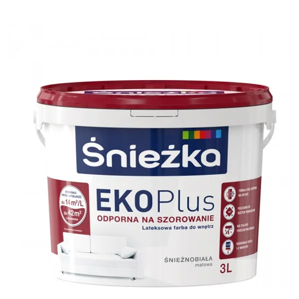 Краска Sniezka Eko Plus 3л