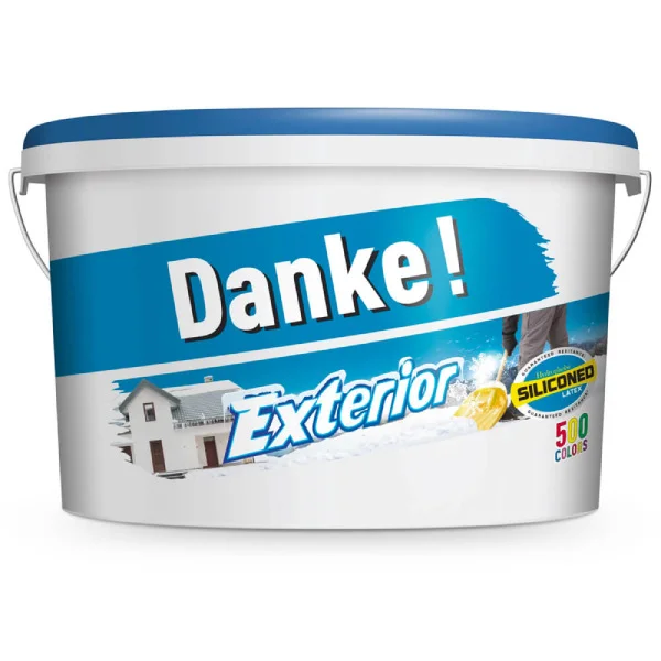 Краска водоэмульсионная Danke Exterior, 8.5л