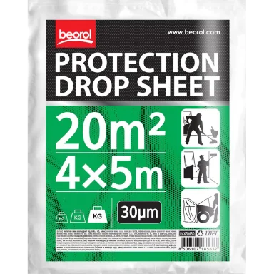 Pelicula de protectie 4x5m, 30µm