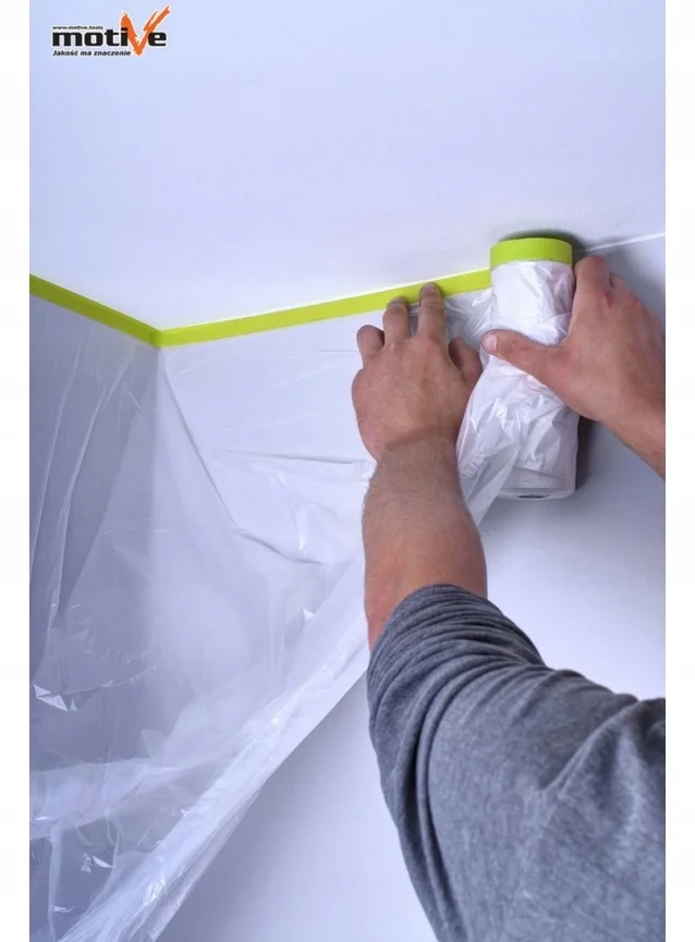 Пленка с бумажным скотчем Easy Cover Motive Speedy Mask 0.3м x 33м 3