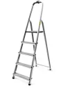 Scara dubla aluminiu 1x5 trepte, inaltimea 168cm