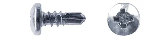 Șurub autofiletant zincat pentru metal-metal 3.5x9.5mm, 100buc