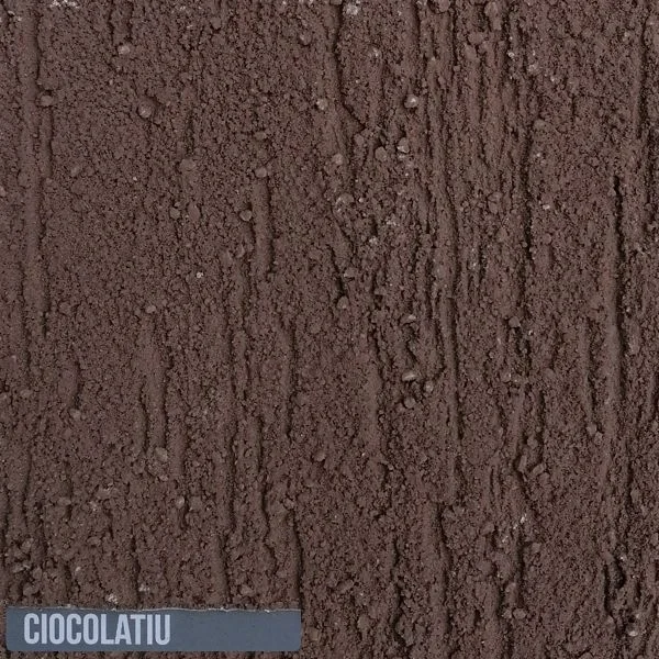 Tencuială decorativă Danke! TEXTUR ciocolatiu, 25kg, finisaj structurat pentru exterior 2