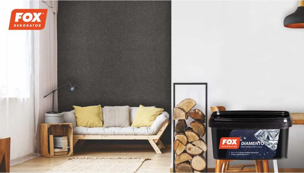 Vopsea decorativa FOX Diamento 0004 LUNA 1L 3