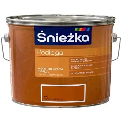 Vopsea email pentru podea SNIEZKA Supermal nuc mediu 2.5L