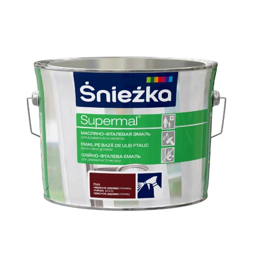Vopsea email SNIEZKA Supermal mahon 2.5L