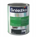 Vopsea email SNIEZKA Supermal negru 0.8L