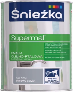 Vopsea email SNIEZKA Supermal sur metalic 0.8L