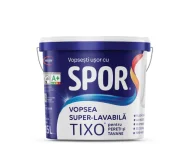 Vopsea lavabila interior gel Spor Tixo, 17.5L
