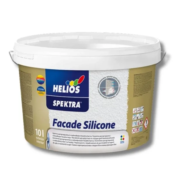 Vopsea siliconică pentru fațade SPEKTRA 10L