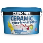 Vopsea ultralavabila Oskar ceramic satinat, 2.5l