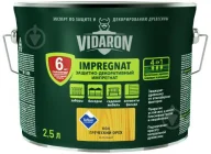 Защитная пропитка - Грунтовка Vidaron V04 грецкий орех 2.5л