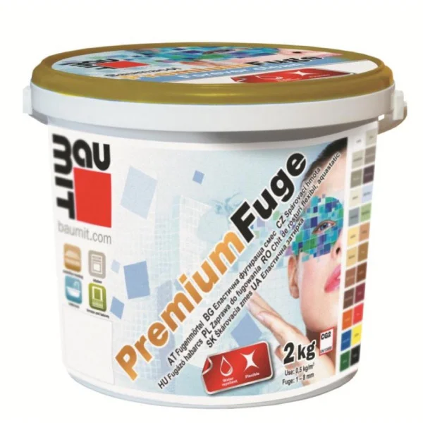 Затирка для швов Baumit Premium Fuge, 2кг